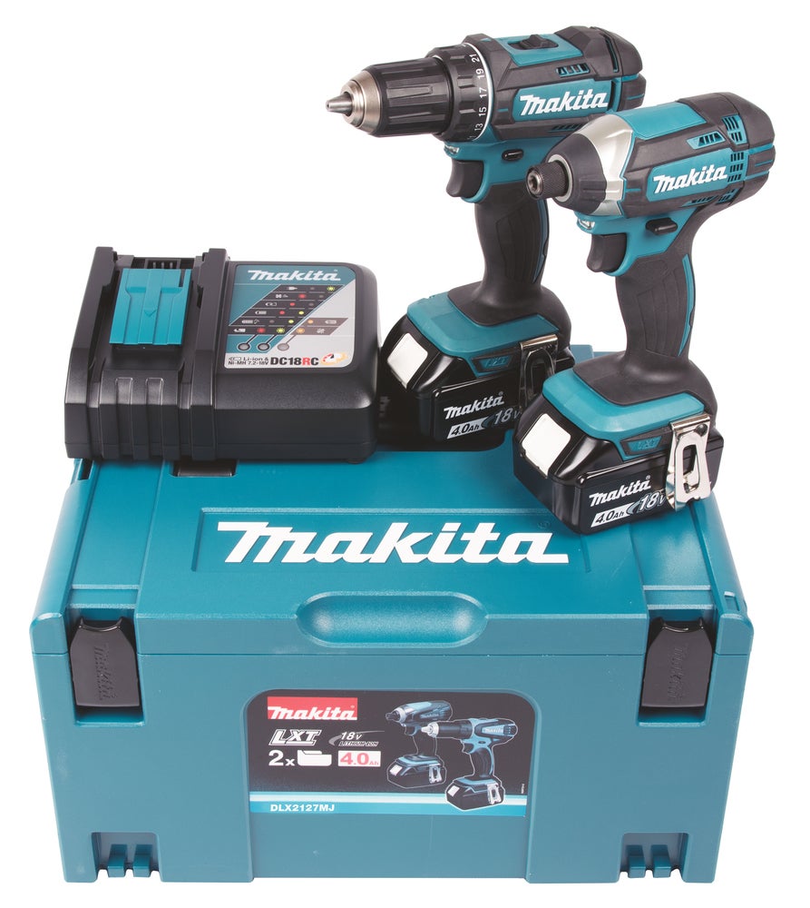 DDF482+DTD152. 2x4.0ah, Makpac. Makita
