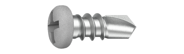 Nitskruv 3,5x9,5 RAL9007 Mörksilver 1000 st/pkt. Ejot