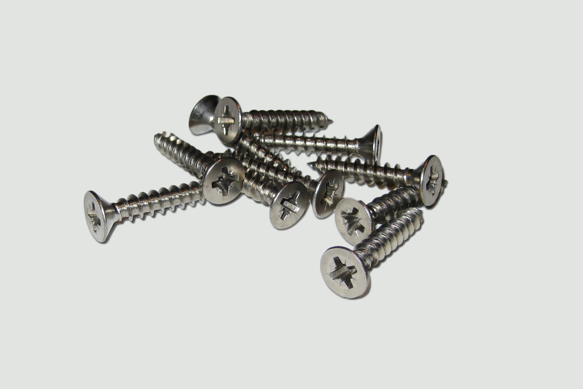 Skruvsats 10st 6x35mm stjärna rf Weland