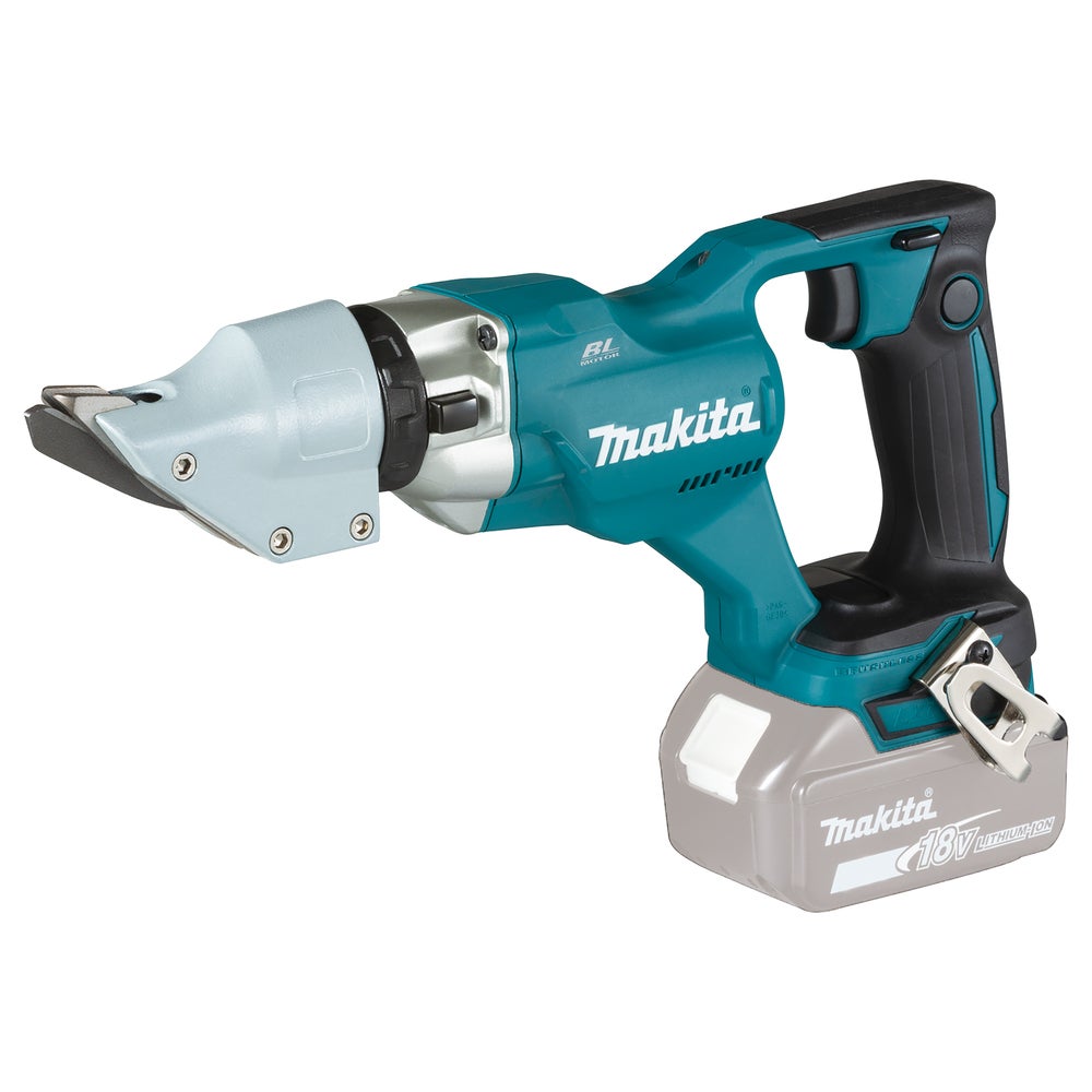 Plåtsax 18V med roterande huvud. Makita