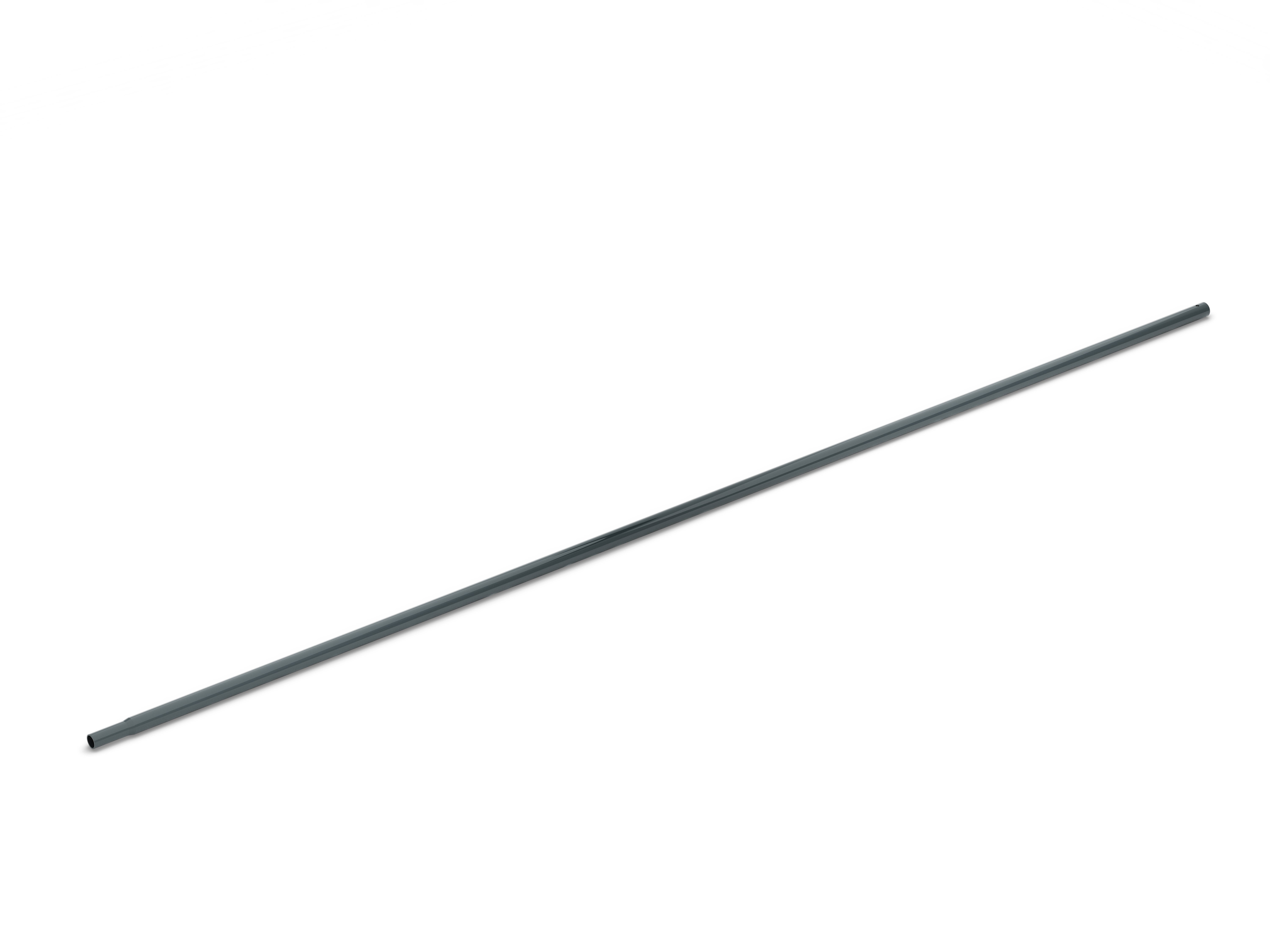Räckesrör 27 mm längd 2.3m grå Weland
