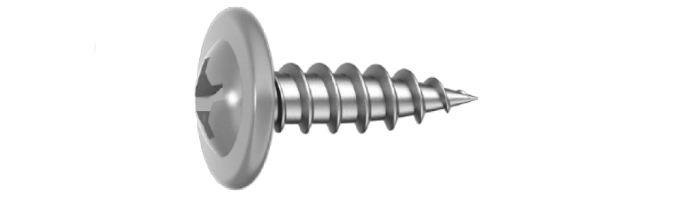 Montageskruv 4,2x25 RAL9007 Mörk silver 500 st/pkt. Ejot
