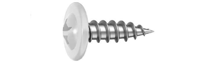 Montageskruv 4,2x32 RAL9010 Vit 250 st/pkt. Ejot