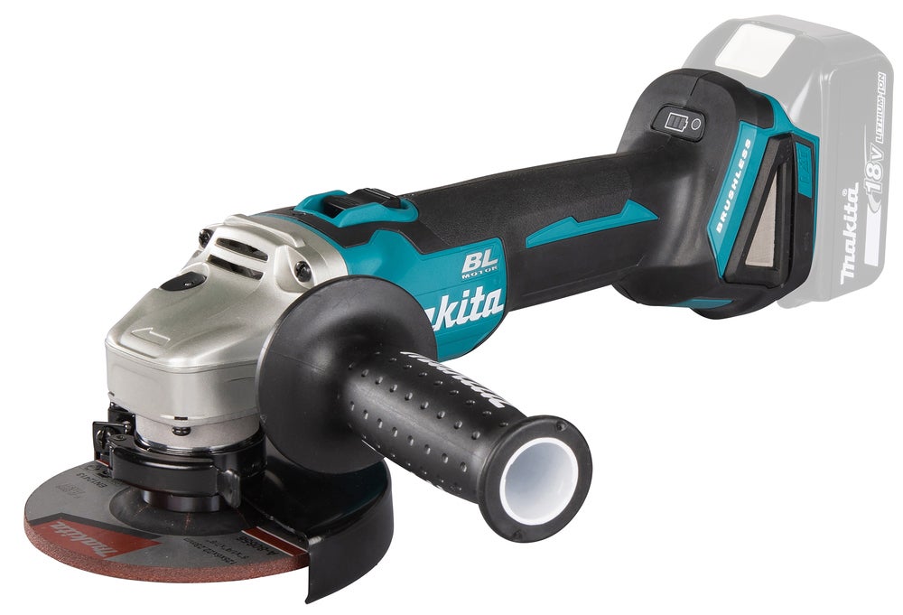 Vinkelslip 18V 125mm Broms BL Naken. Makita